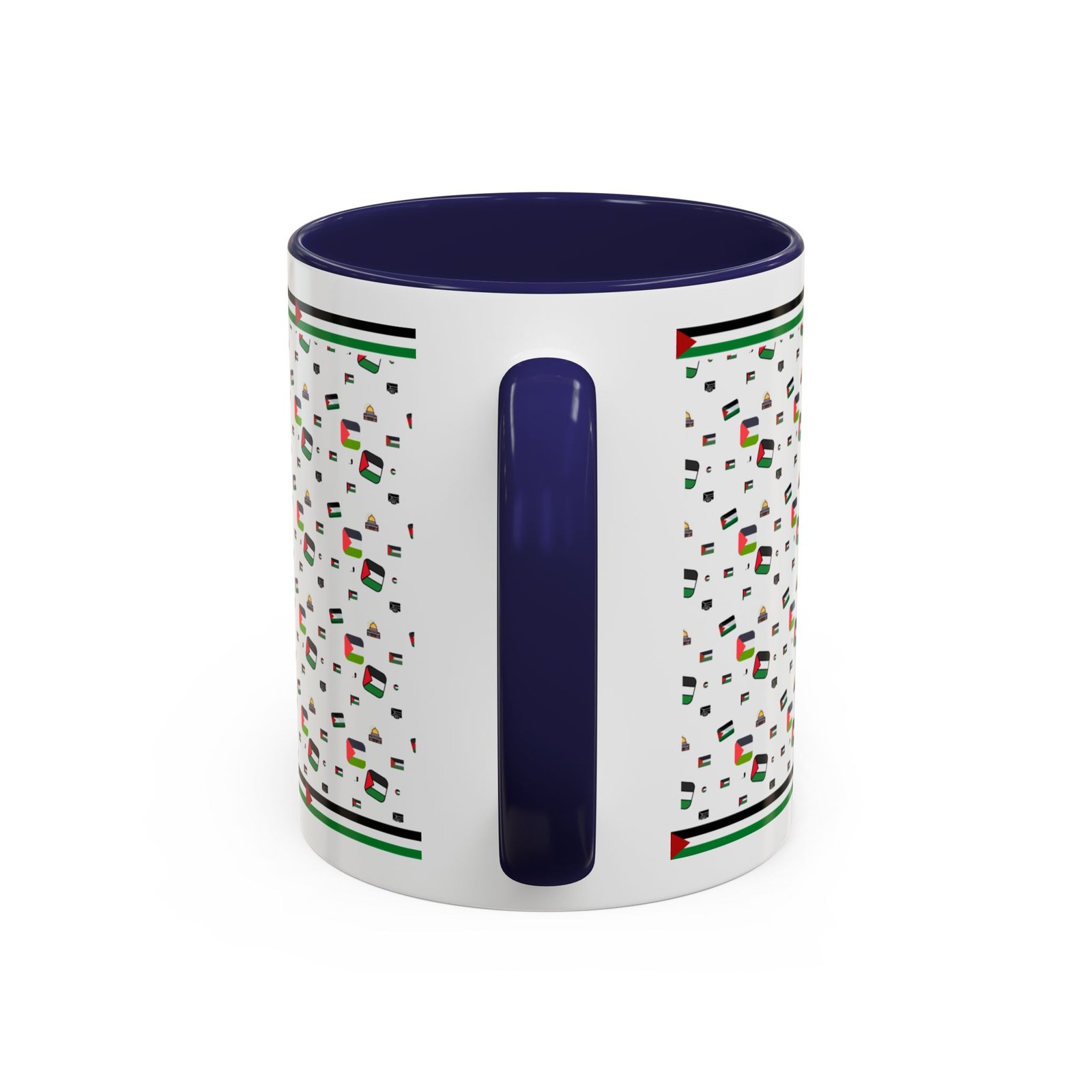 palestine flag al aqsa printed mugs ,palestinians mugs ,palestine coffee mugs - Image 8