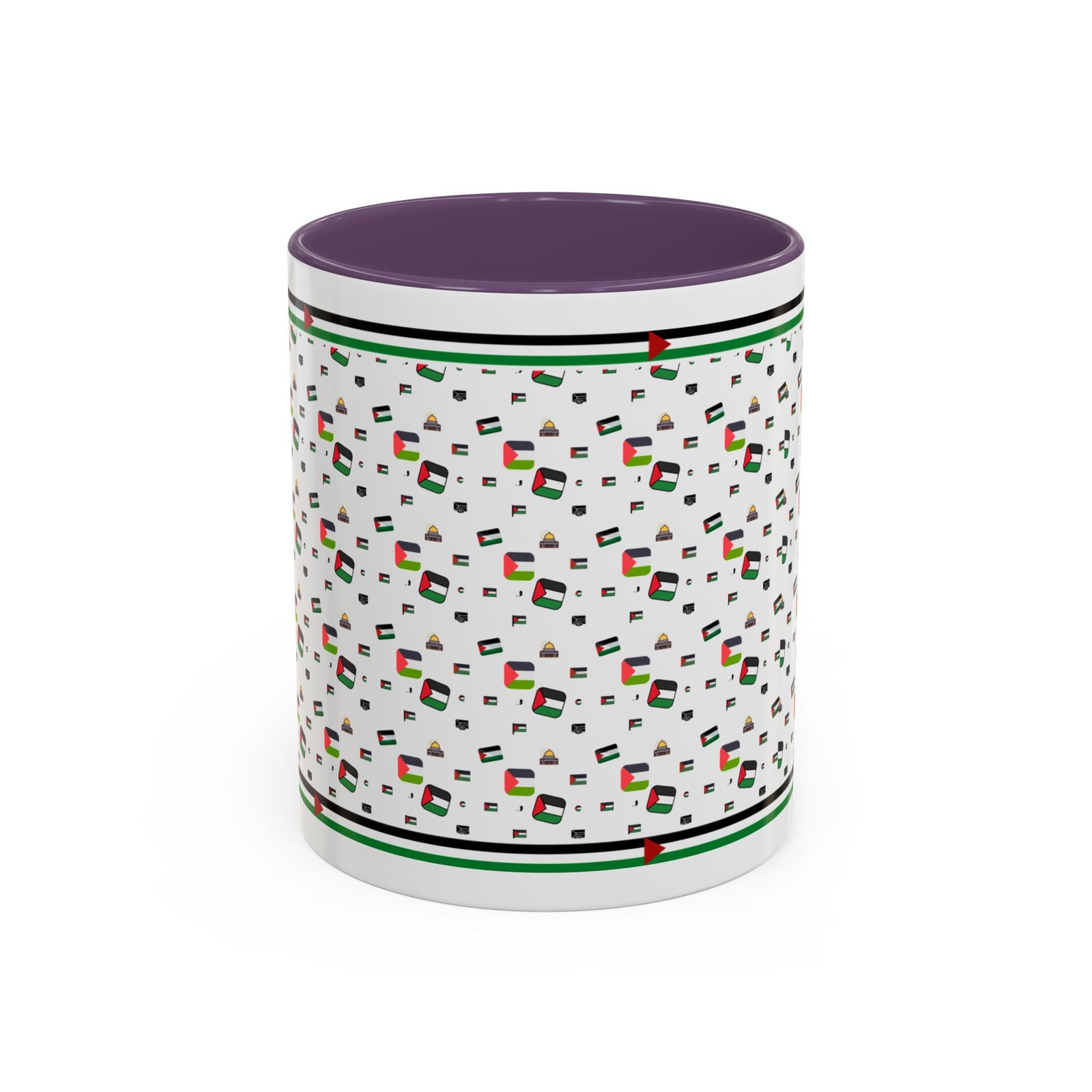 palestine flag al aqsa printed mugs ,palestinians mugs ,palestine coffee mugs - Image 25