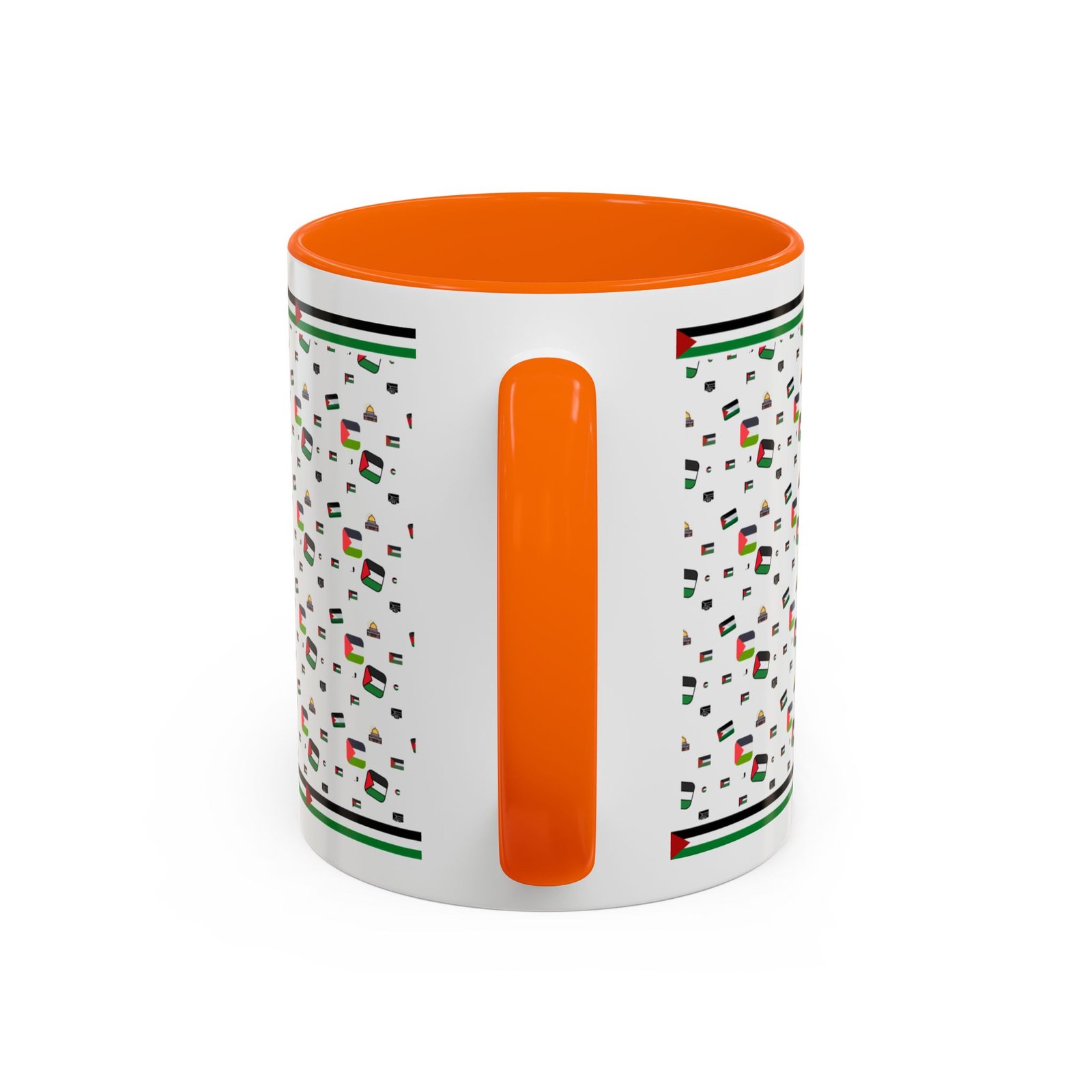 palestine flag al aqsa printed mugs ,palestinians mugs ,palestine coffee mugs - Image 24